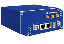 SmartFlex, EMEA/LATAM/APAC, 2x Ethernet, PoE PSE, Metal, International Power Supply (EU, US, UK, AUS)
